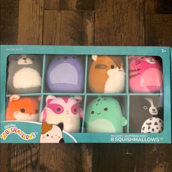 Squishmallows Small Pet Toy Collection - Purple, Brown, Green - Picture 1 of 11